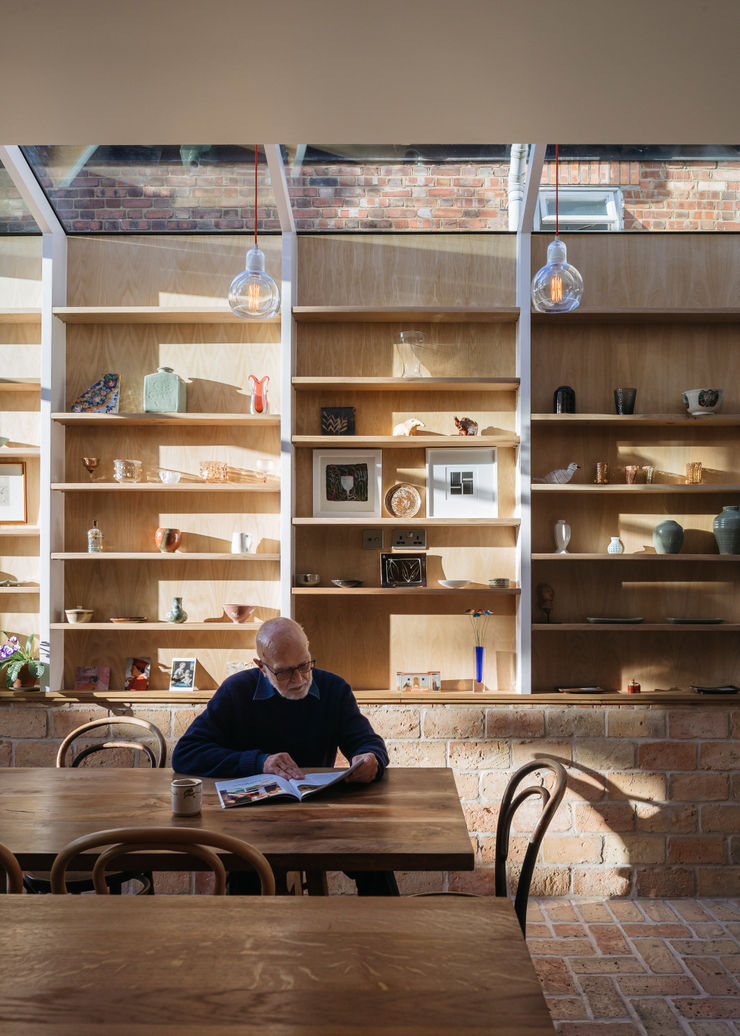 Gallery House Neil Dusheiko Architects Їдальня