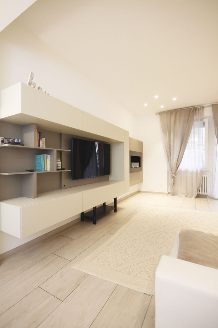CASA B&L Andrea Orioli Soggiorno moderno Beige