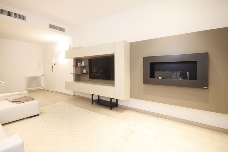 CASA B&L Andrea Orioli Soggiorno moderno Beige