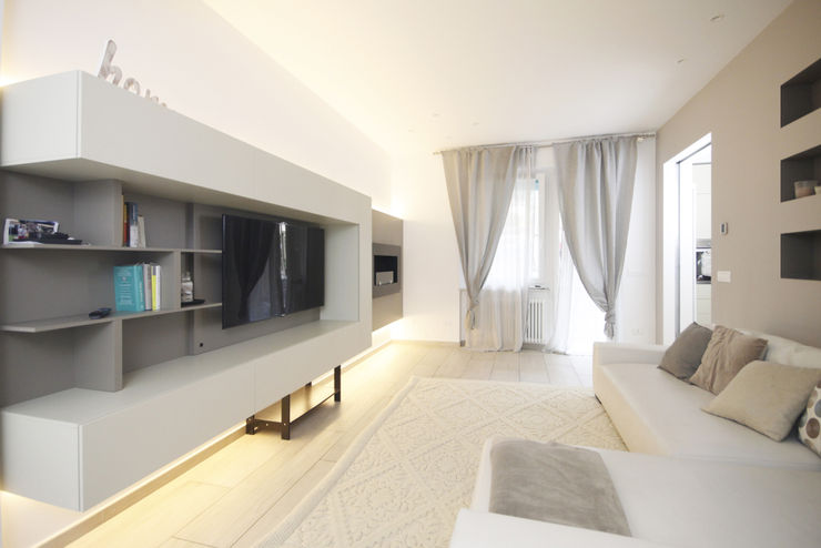 CASA B&L Andrea Orioli Soggiorno moderno Beige