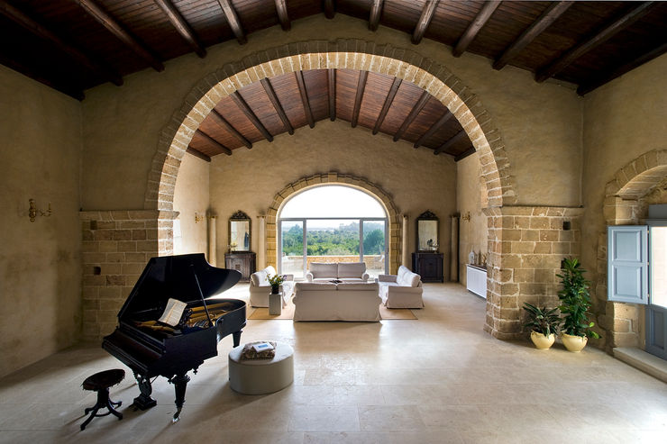 Masseria Vendicari, Sicilia (Giacomo Foti Photographer) Giacomo Foti Photographer Soggiorno in stile mediterraneo