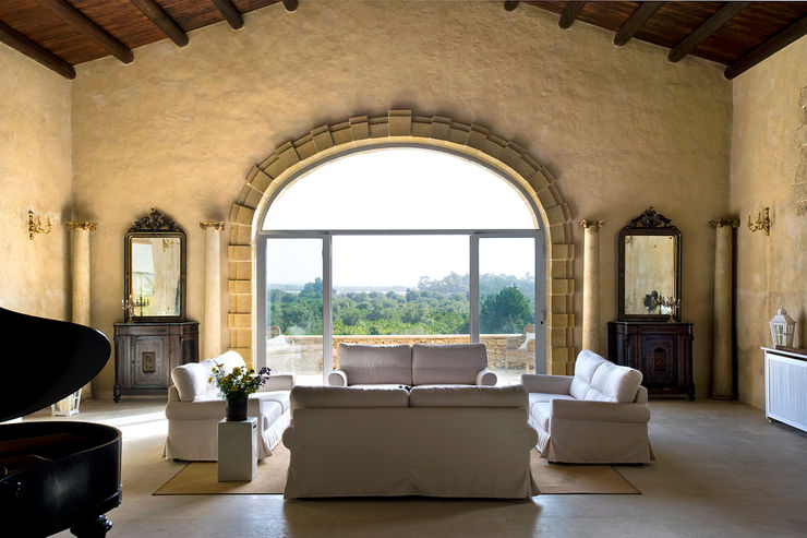 Masseria Vendicari, Sicilia (Giacomo Foti Photographer) Giacomo Foti Photographer Soggiorno in stile mediterraneo