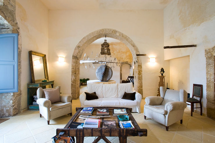 Masseria Vendicari, Sicilia (Giacomo Foti Photographer) Giacomo Foti Photographer Soggiorno in stile mediterraneo