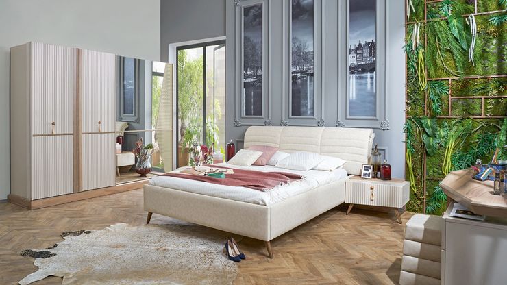 غرفة نوم الملكة تليق بك! homify غرفة نوم الملكة تليق بك! homify