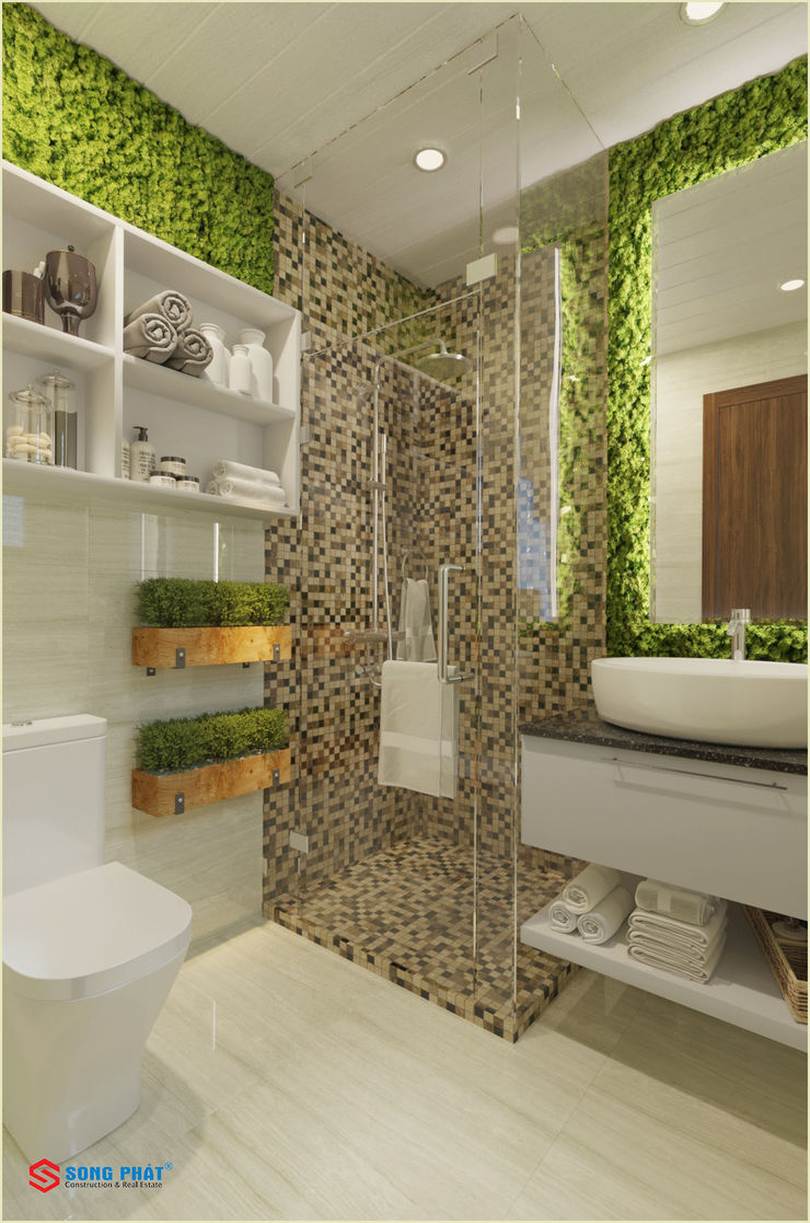 Công ty TNHH TK XD Song Phát BathroomMirrors Granite White