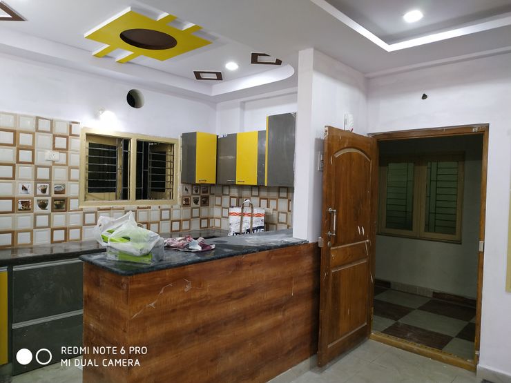 Madurawada work Mm interors Modern dining room
