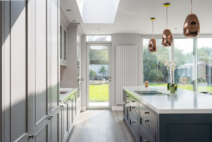 Contemporary Extension Project Photography Hackett Visuals Colonial style conservatory Glass Beige