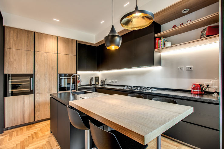 PARIOLI MOB ARCHITECTS Cucina moderna