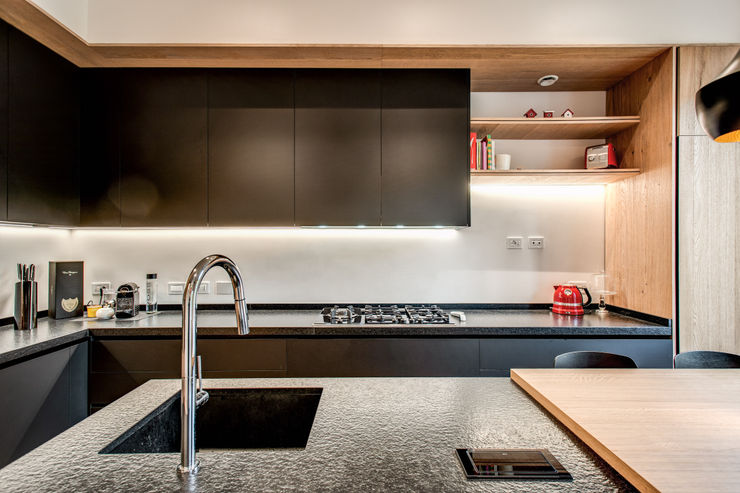 PARIOLI MOB ARCHITECTS Cucina moderna