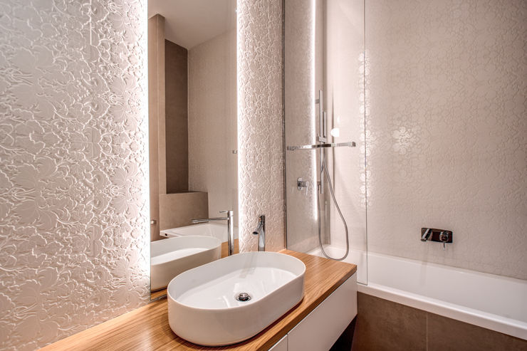 PARIOLI MOB ARCHITECTS Bagno moderno