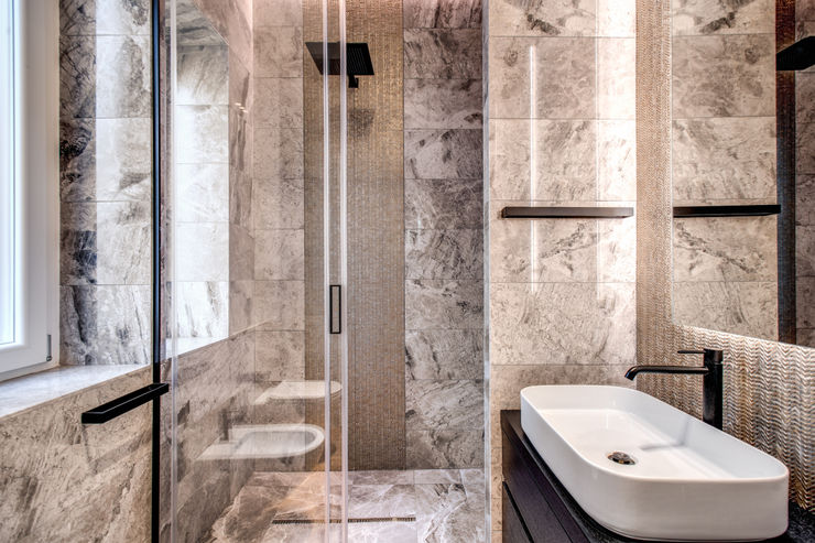 PARIOLI MOB ARCHITECTS Bagno moderno
