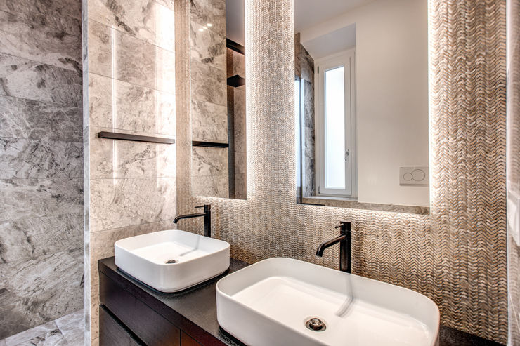 PARIOLI MOB ARCHITECTS Bagno moderno