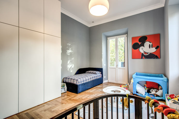PARIOLI MOB ARCHITECTS Camera da letto moderna