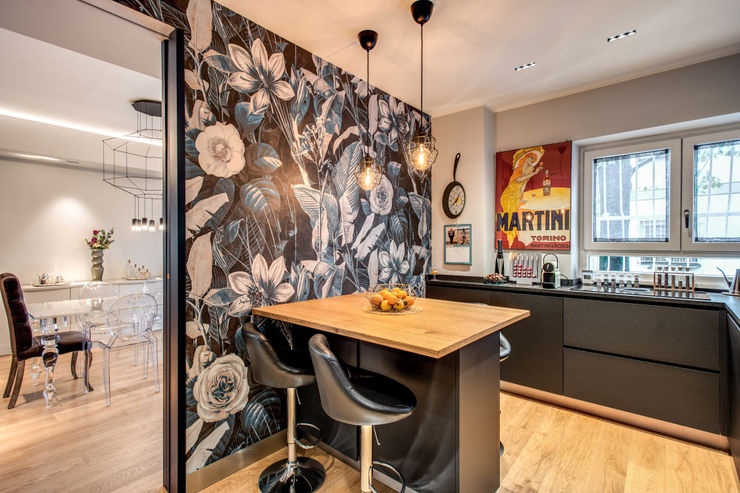 CAVALESE MOB ARCHITECTS Cucina moderna