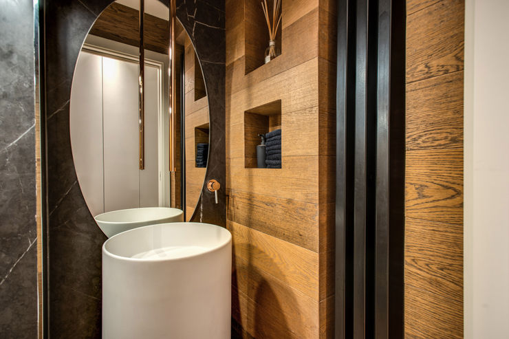 CAVALESE MOB ARCHITECTS Bagno moderno