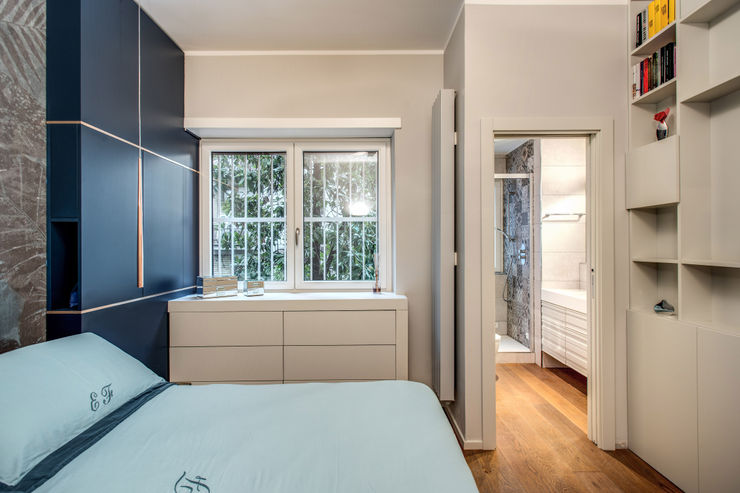 CAVALESE MOB ARCHITECTS Camera da letto moderna