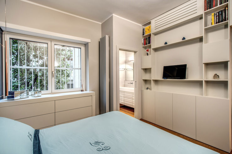 CAVALESE MOB ARCHITECTS Camera da letto moderna