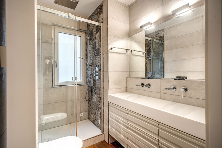 CAVALESE MOB ARCHITECTS Bagno moderno