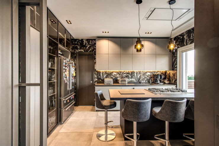 CORTINA D'AMPEZZO MOB ARCHITECTS Cucina moderna