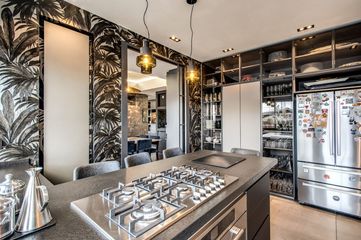 CORTINA D'AMPEZZO MOB ARCHITECTS Cucina moderna