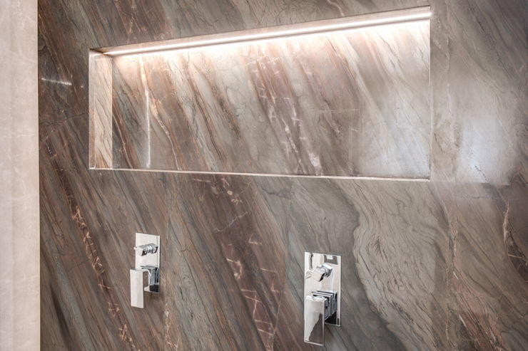 CORTINA D'AMPEZZO MOB ARCHITECTS Bagno moderno