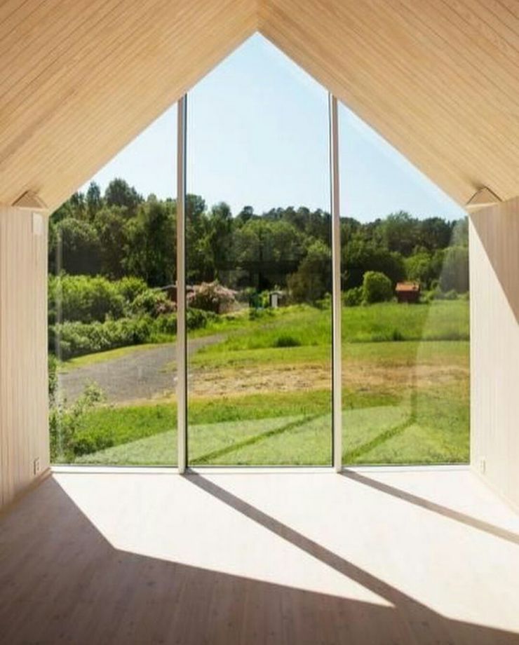 Casa in legno passiva Green Living Ltd Ingresso, Corridoio & Scale in stile moderno Legno massello