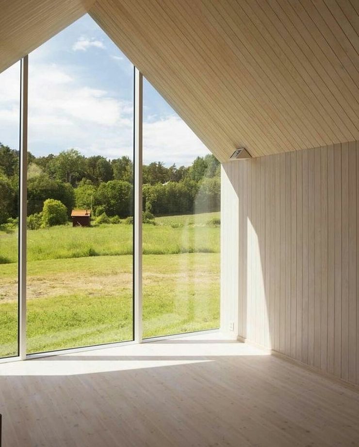 Casa in legno passiva Green Living Ltd Finestre & Porte in stile moderno Legno massello