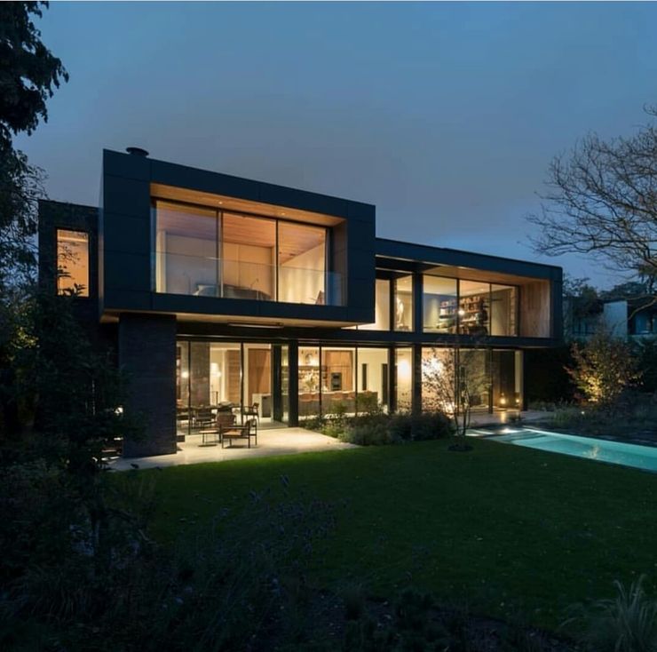 Casa in legno passiva Green Living Ltd Case moderne