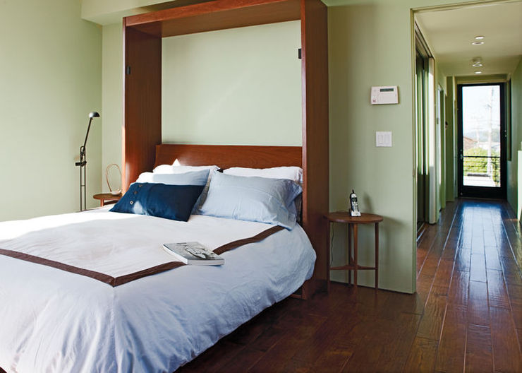 Casa singola fatta con containers navali. Green Living Ltd Camera da letto moderna