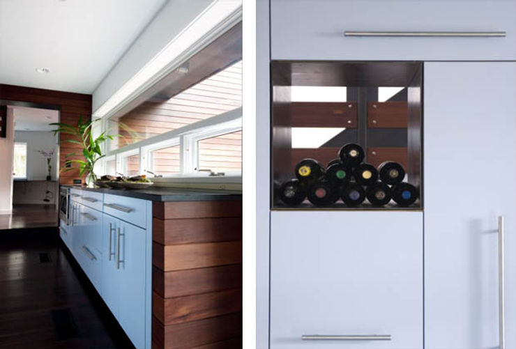 Casa singola fatta con containers navali. Green Living Ltd Cucina attrezzata