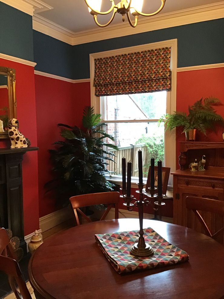 Red Victorian Dining Room Girl About The House