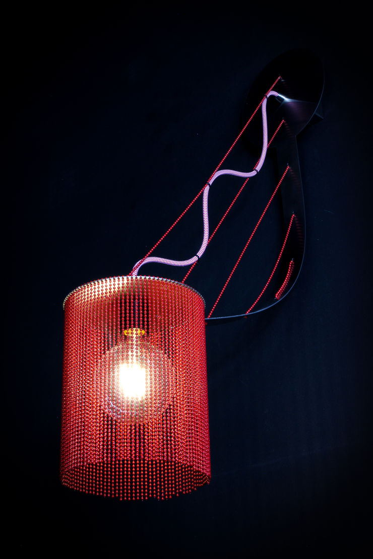 willowlamp EsszimmerBeleuchtungen Aluminium/Zink Rot