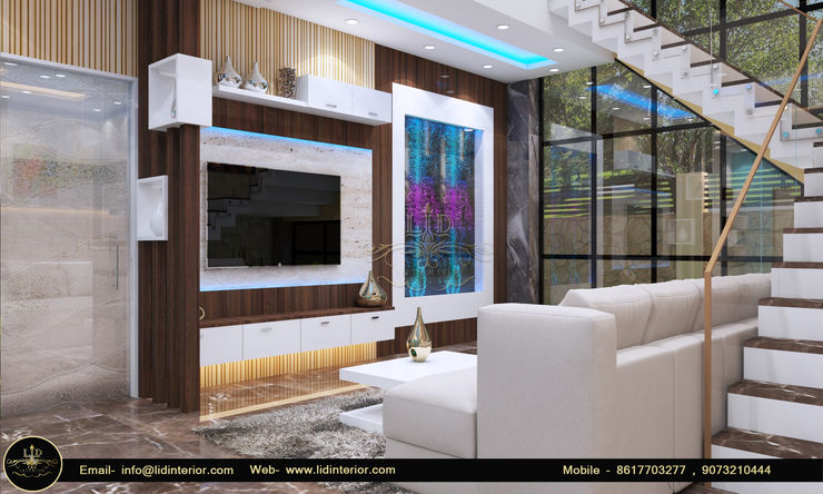 6 BHK Duplex house Complete Interior Design Project at Mukundapur ...