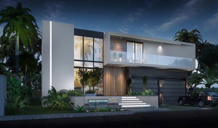 Modern Villa with Pool, Abingdon, Oxfordshire Abodde Luxury Homes Modern Houses