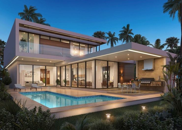 Modern Villa with Pool, Abingdon, Oxfordshire Abodde Luxury Homes Modern Houses