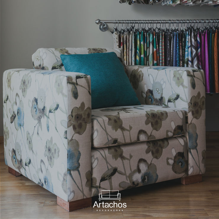 Poltrona Artachos Decorações Sala de estarBancos e cadeiras