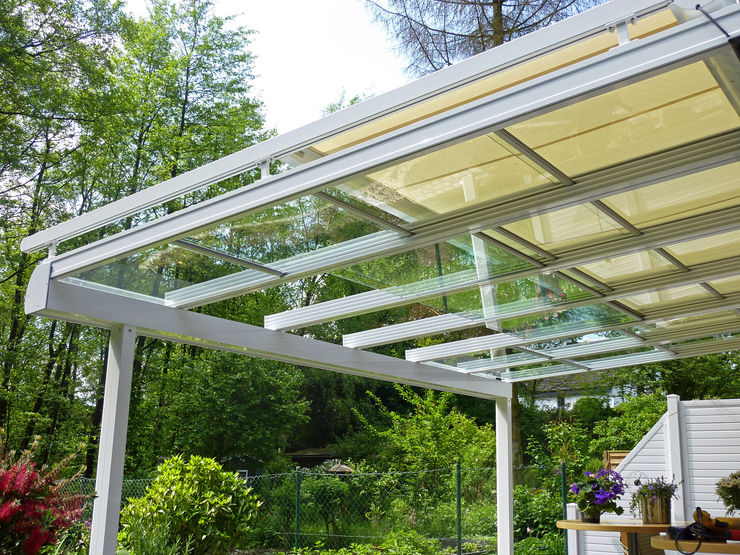 Terrassendach zum aufschieben homify