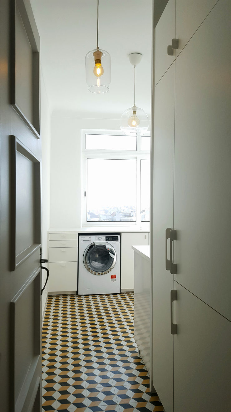 ARCHDESIGN LX Kleine Küche MDF Weiß