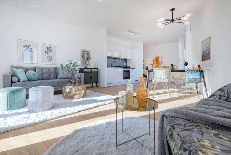 Nouveau Art D´éco Cornelia Augustin Home Staging Moderne Wohnzimmer