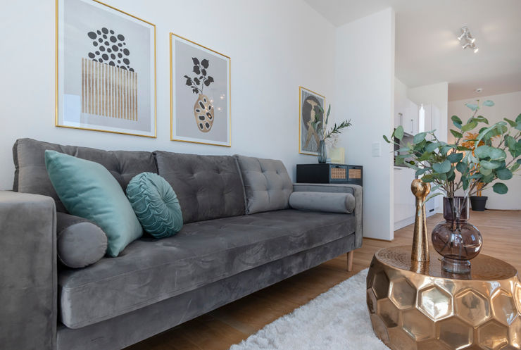 Nouveau Art D´éco Cornelia Augustin Home Staging Moderne Wohnzimmer