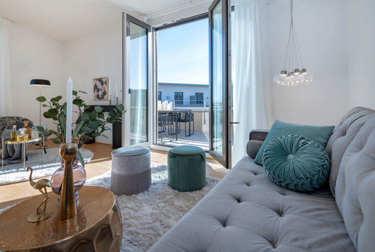 Nouveau Art D´éco Cornelia Augustin Home Staging Moderne Wohnzimmer