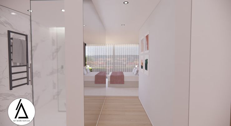 Suite FR Areabranca Quartos modernos