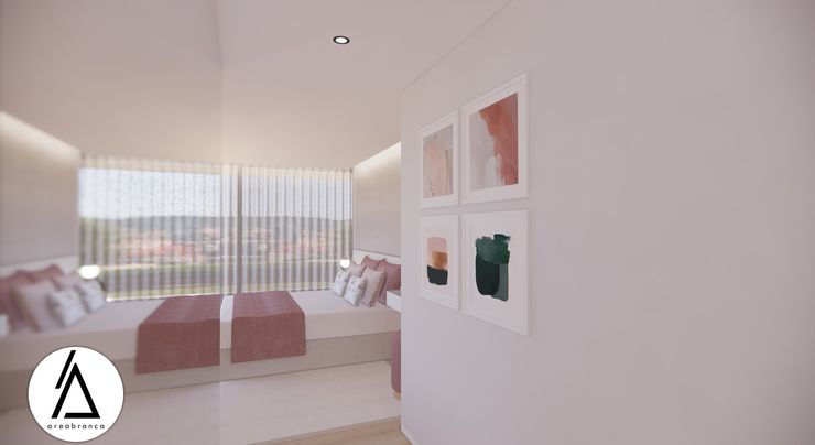 Suite FR Areabranca Quartos modernos