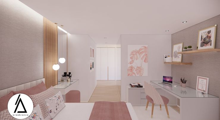 Suite FR Areabranca Quartos modernos
