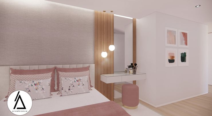Suite FR Areabranca Quartos modernos