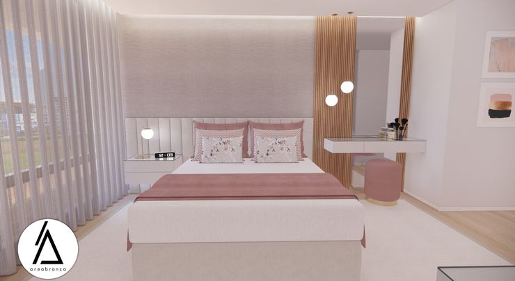 Suite FR Areabranca Quartos modernos