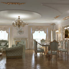 Гостиная в классическом стиле | homify