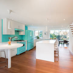 The Hambly House: modern Kitchen by dpai architecture inc