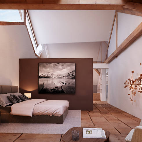 Das wohnen clever mit dem schlafzimmer verbinden