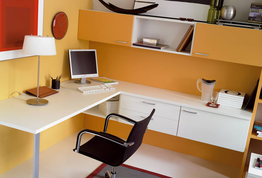 Zona estudio by muebles oyaga homify.
